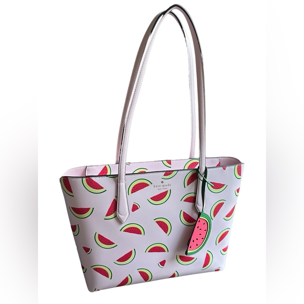 2pc NWOT Kate Spade ♠️ WATERMELON PARTY SET 🍉 - Picture 2 of 15